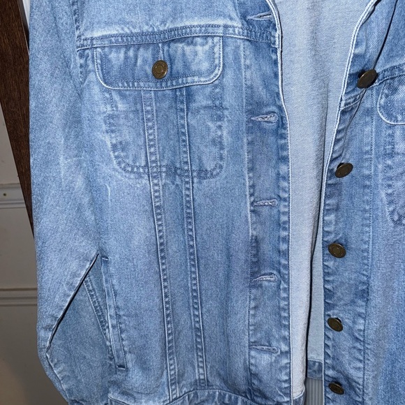 Jones New York Womenβs Size Medium Jean Jacket - Picture 6 of 9